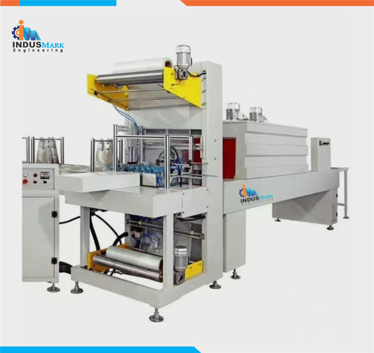 Food PE Film Wrapping Machine - Linear Type Automatic PE Film Shrink Wrapping Machine