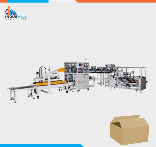 Food PE Film Wrapping Machine - Grab Type Carton Wrapping And Packing Machine