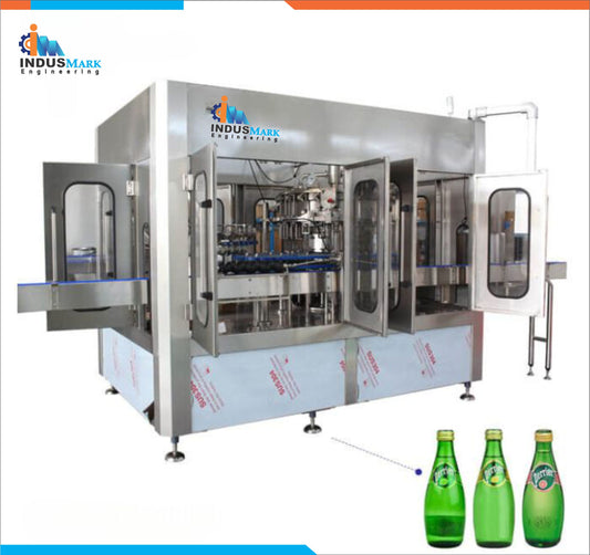 Automatic Soda Carbonated Soft Drinks Bottling Machine