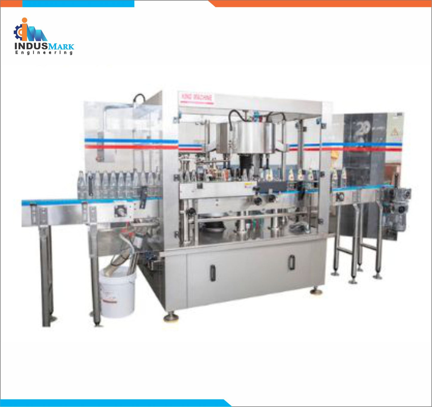 Automatic Cold Glue Labelling Machine For Glass Bottle
