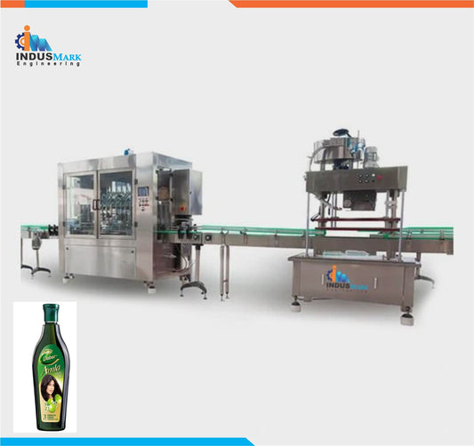 Cosmetics - Personal care products filling line - Hair Oil Filling Line